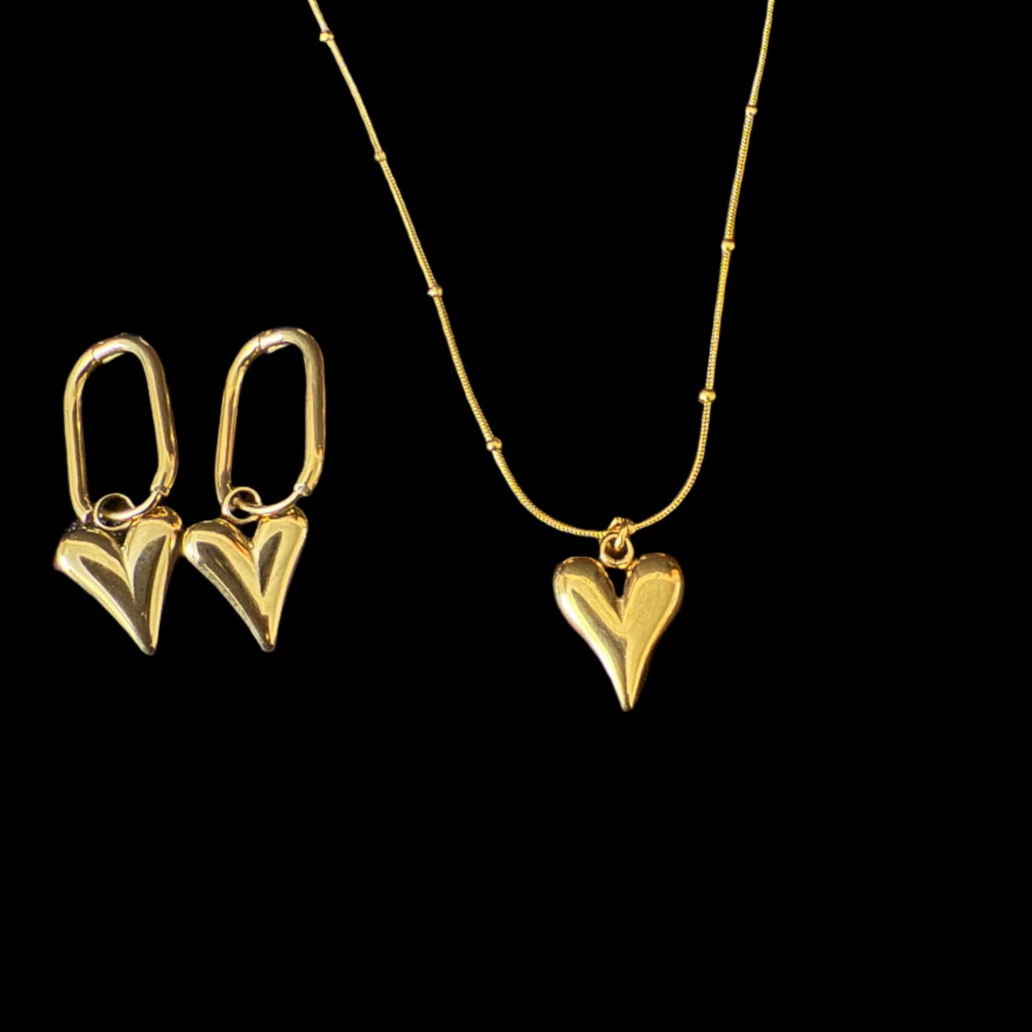 Timeless Love Chain & Earrings
